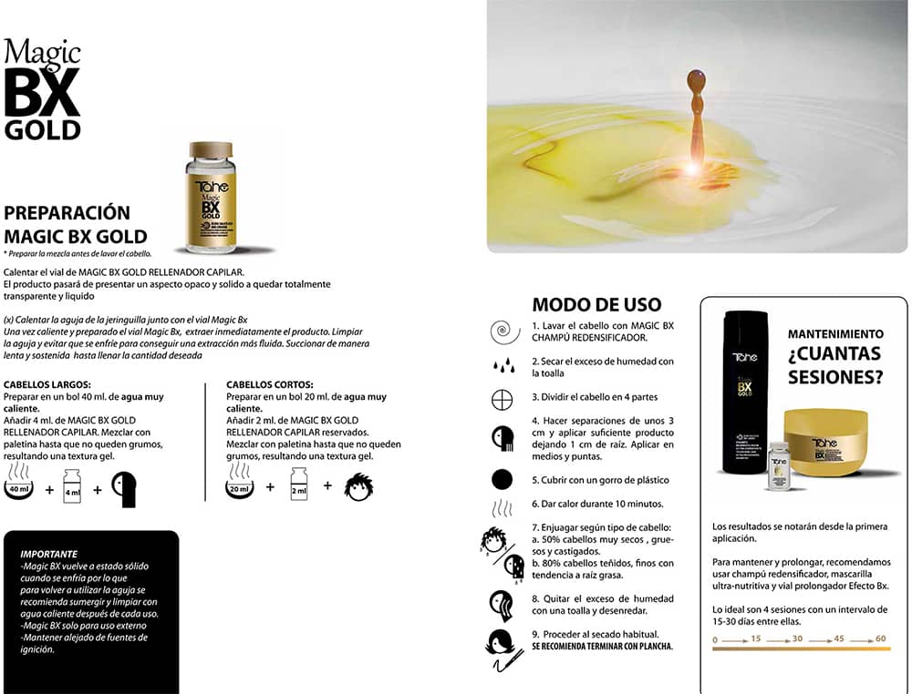 Tahe Ficha Técnica Magic BX Gold