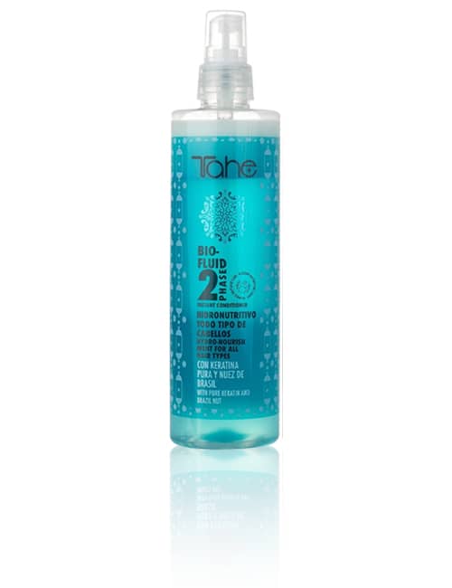 Tahe Bio Fluid Acondicionador 2 Phase Hidronutritivo para todo tipo de cabellos de 300 ml.