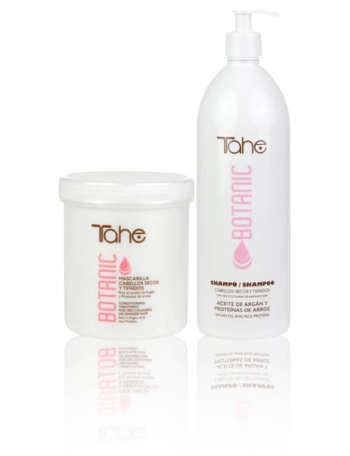 Tahe Champú y Mascarilla Para Cabellos Teñidos