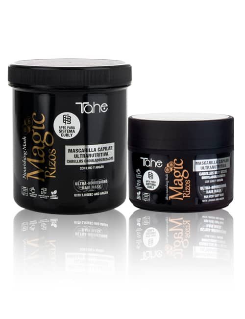 Tahe Magic Rizos mascarilla ultrahidratante de 300 y 700 ml.