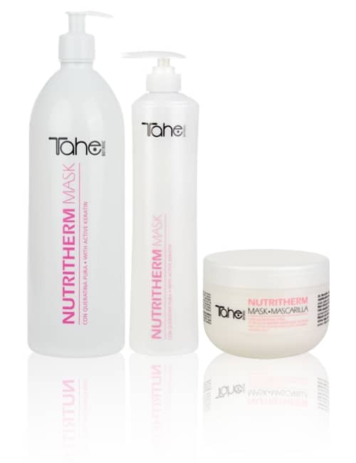 Tahe Mascarilla Nutri-Therm Para Cabellos Teñidos y Dañados